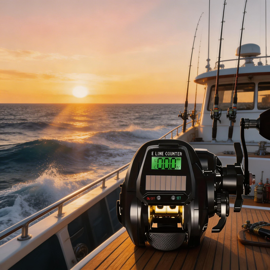 Electronic High-Speed Baitcasting Fishing Reel